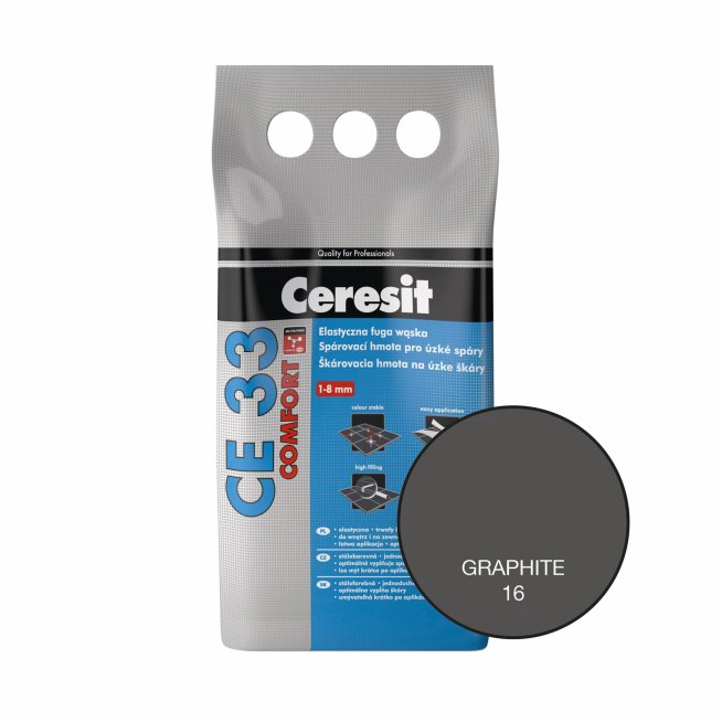 CERESIT CE 33 Comfort graphite 5kg Hlavný obrázok