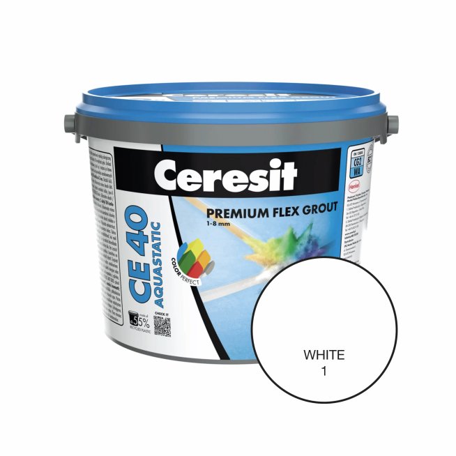 CERESIT CE 40 Aquastatic biela 2kg Hlavný obrázok